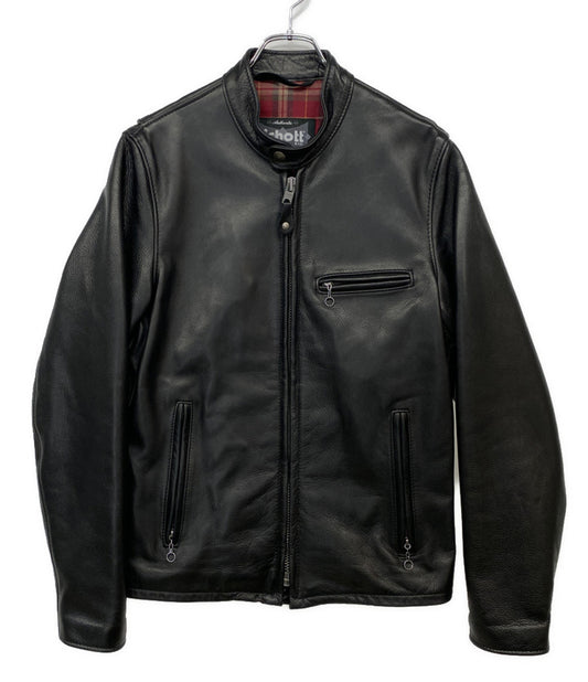 Schott シングルライダースジャケット／USA製 メンズ SIZE Ｓ ショット