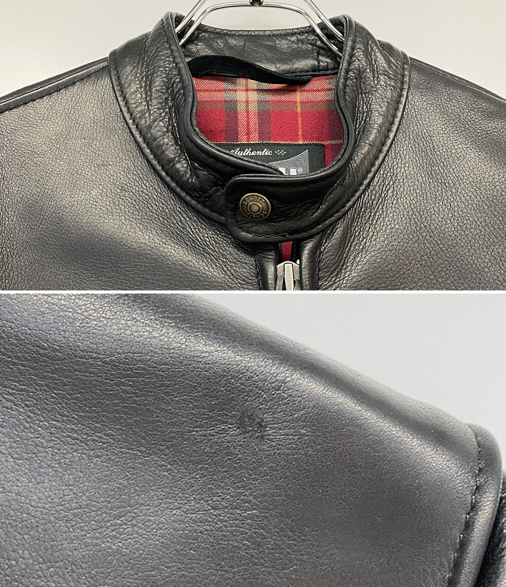 Schott シングルライダースジャケット／USA製 メンズ SIZE Ｓ ショット