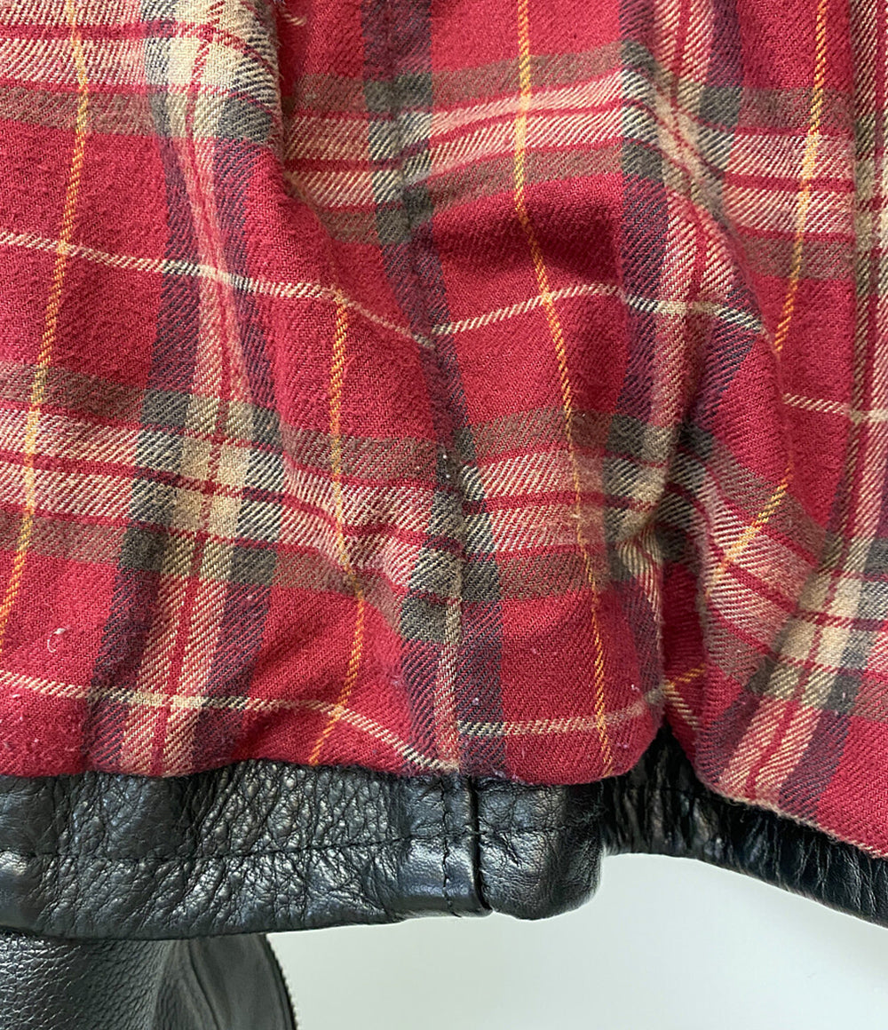 Schott シングルライダースジャケット／USA製 メンズ SIZE Ｓ ショット