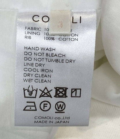 COMOLI コモリ リネンWクロスジップブルゾン Z01-01019 メンズ SIZE 3