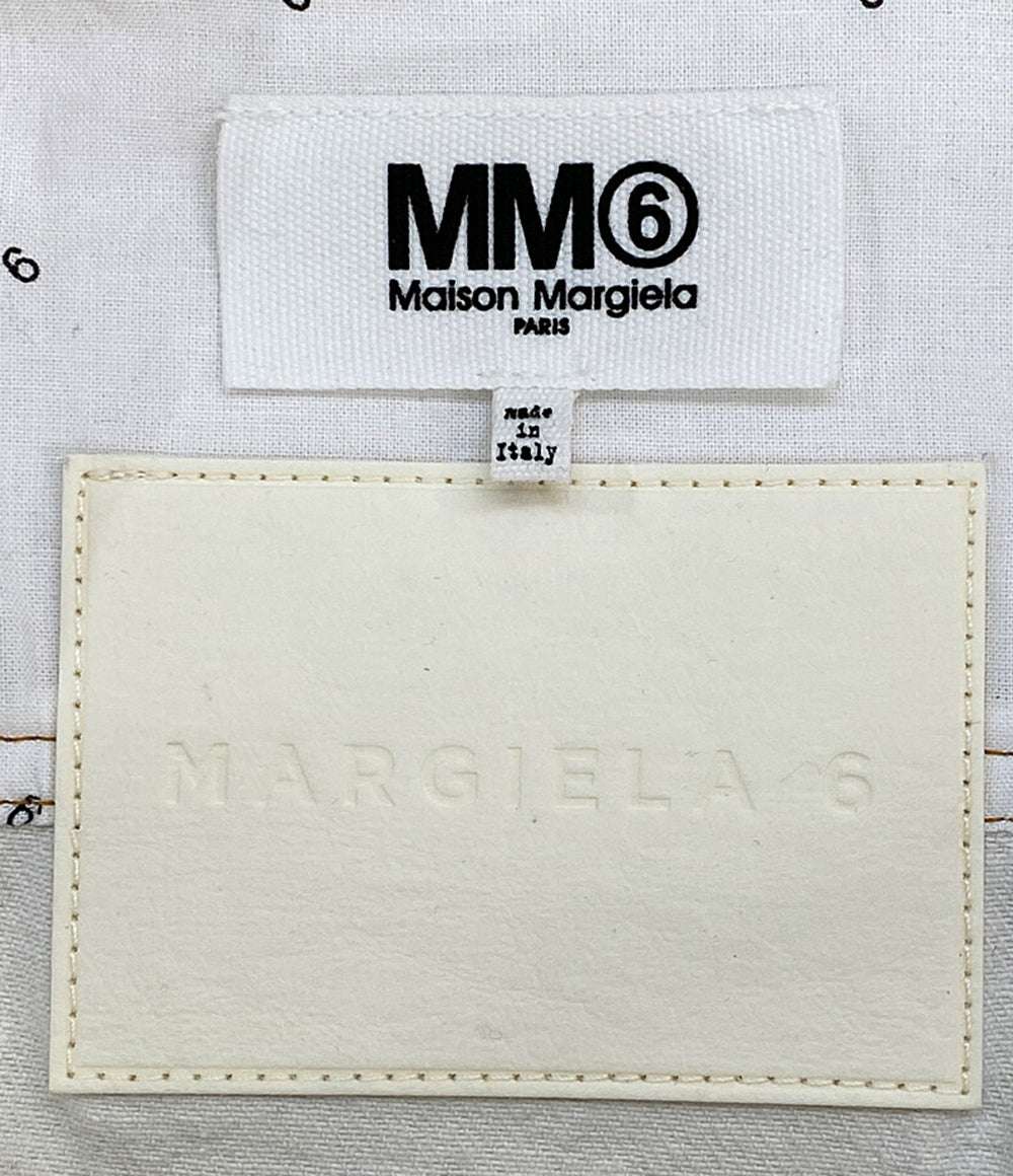 美品 MM6 変形デニムジャケット 2022SS レディース SIZE 38 エムエムシックス