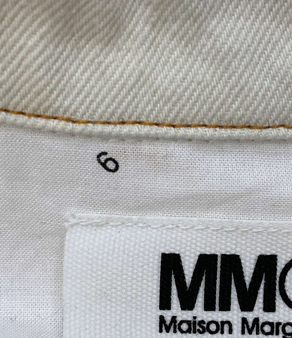 美品 MM6 変形デニムジャケット 2022SS レディース SIZE 38 エムエムシックス