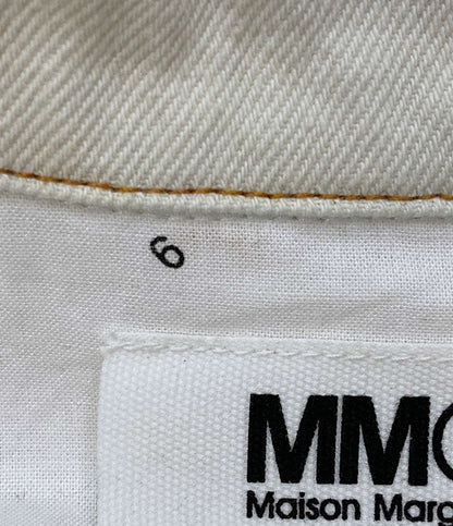美品 MM6 変形デニムジャケット 2022SS レディース SIZE 38 エムエムシックス