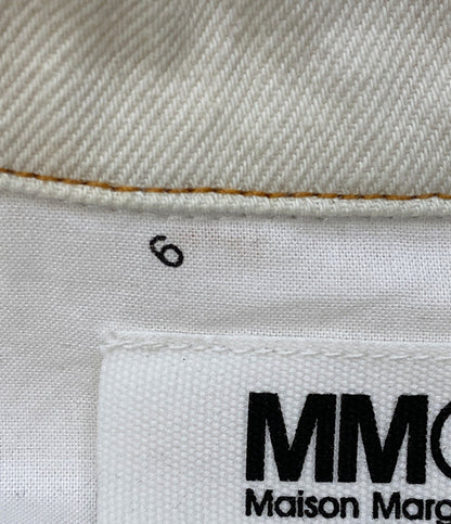 美品 MM6 変形デニムジャケット 2022SS レディース SIZE 38 エムエムシックス