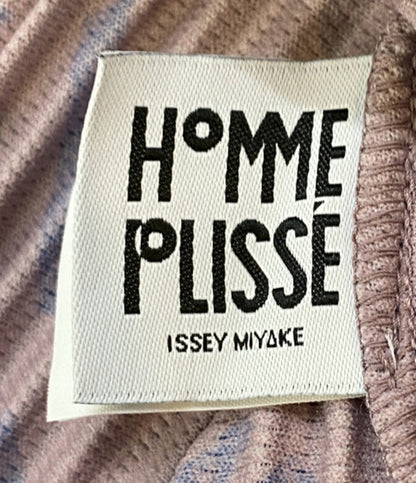 HOMME PLISSE ISSEY MIYAKE 半袖シャツ 総柄 Fロゴ HP51JJ386 メンズ SIZE 2 オム プリッセ イッセイミヤケ