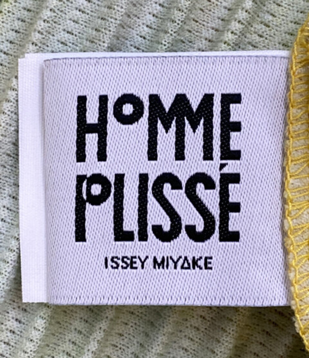 HOMME PLISSE ISSEY MIYAKE 長袖カーディガン 総柄 HP53JL205 メンズ