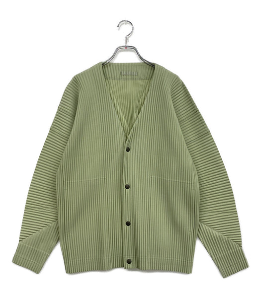 HOMME PLISSE ISSEY MIYAKE カーディガン Vネック HP53JL101