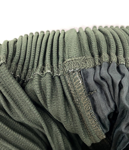 HOMME PLISSE ISSEY MIYAKE プリーツパンツ グリーン HP41JF171 メンズ SIZE 1 オム プリッセ イッセイミヤケ