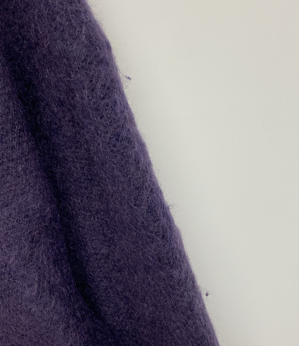 NEEDLES モヘアカーディガン Vネック PPL メンズ SIZE L ニードルス