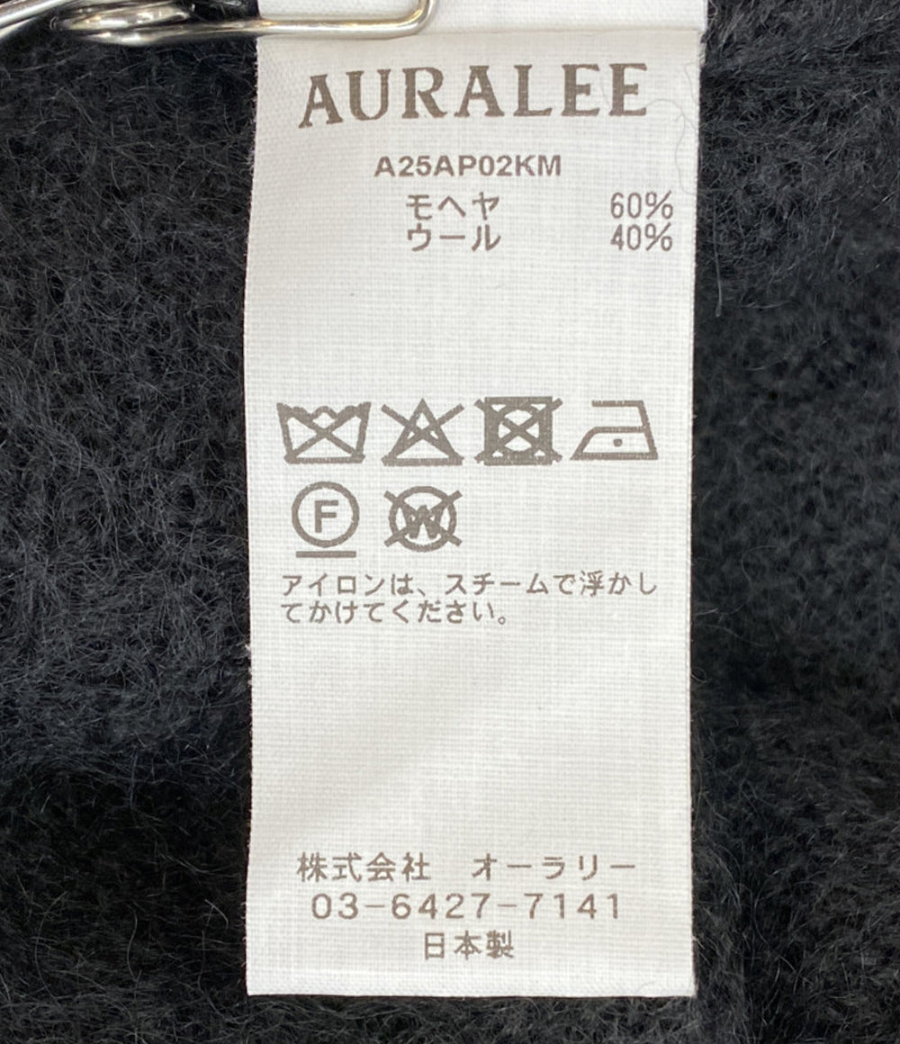 AURALEE モヘヤ長袖ニット BRUSHED SUPER KID MOHAIR KNIT メンズ SIZE 5 オーラリー