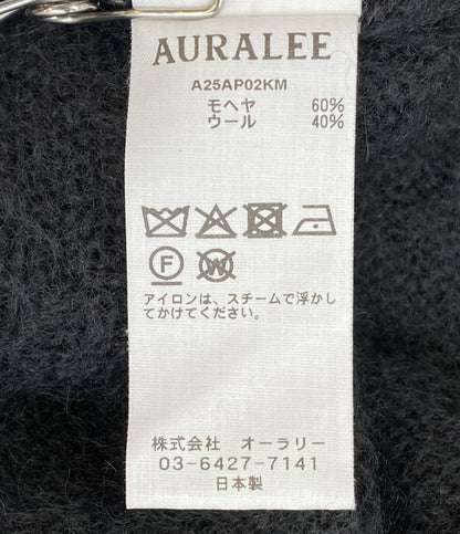 AURALEE モヘヤ長袖ニット BRUSHED SUPER KID MOHAIR KNIT メンズ SIZE 5 オーラリー