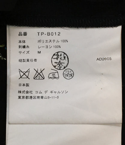 tricot COMME des GARCONS 2005AW 花刺繍ブラウス TP-B012 レディース SIZE M トリココムデギャルソン