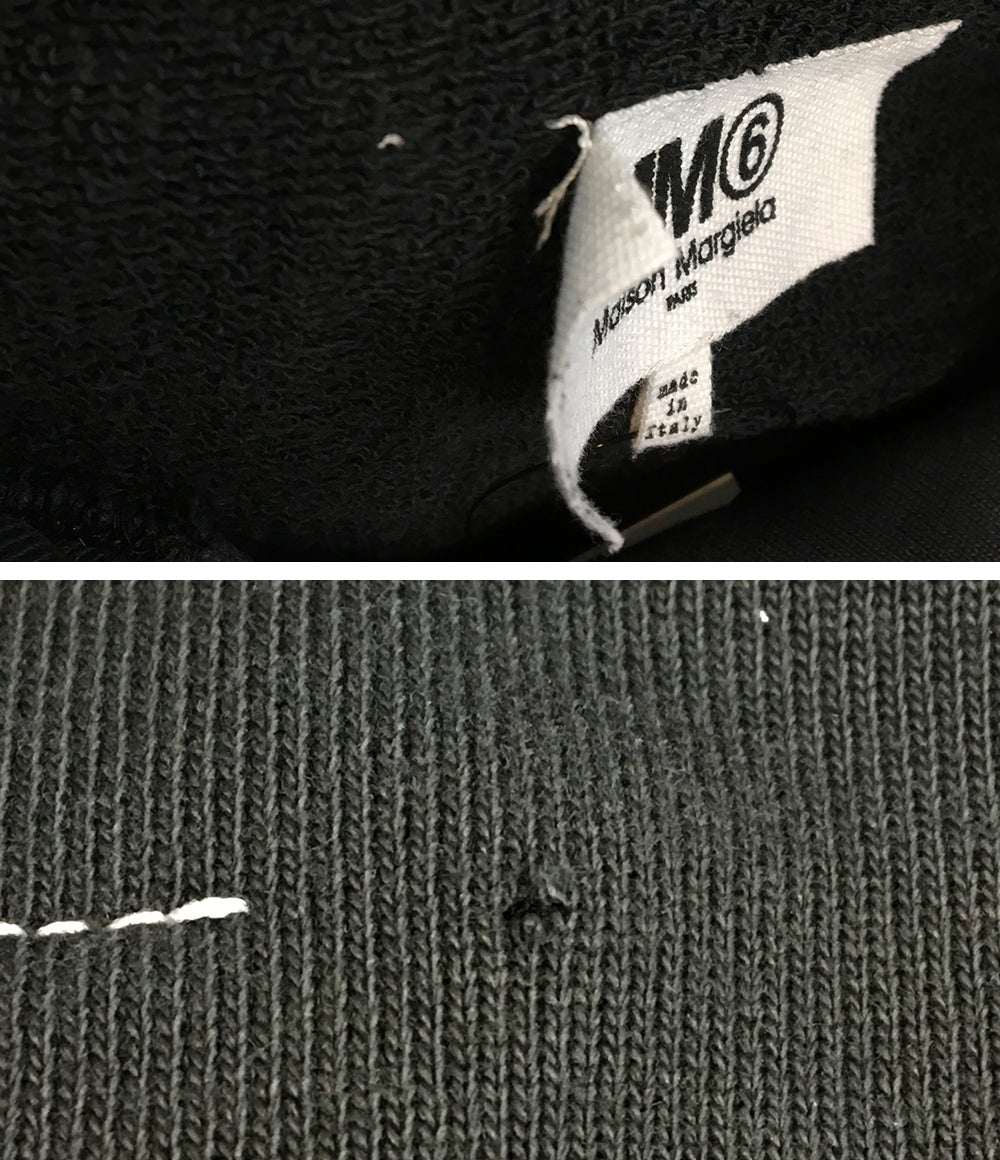 Maison Margiela S62GU0037 ロゴプリントサークルパーカー レディース SIZE S メゾンマルジェラ