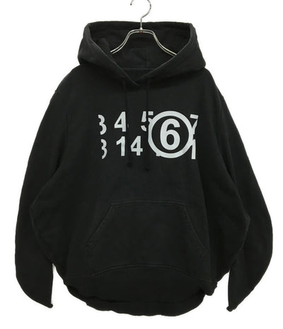 Maison Margiela S62GU0037 ロゴプリントサークルパーカー レディース SIZE S メゾンマルジェラ