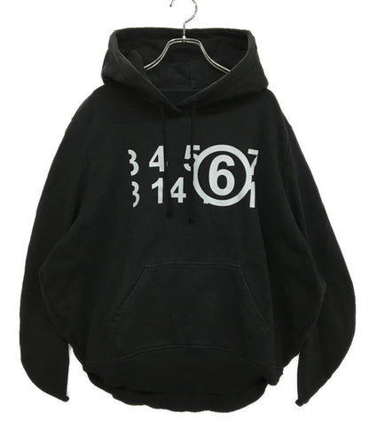 Maison Margiela S62GU0037 ロゴプリントサークルパーカー レディース SIZE S メゾンマルジェラ