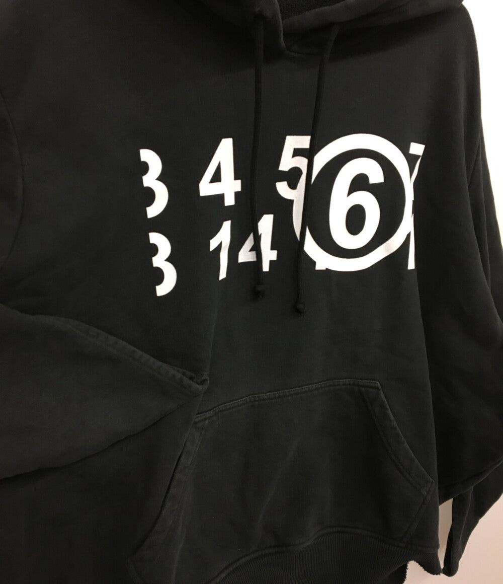 Maison Margiela S62GU0037 ロゴプリントサークルパーカー レディース SIZE S メゾンマルジェラ