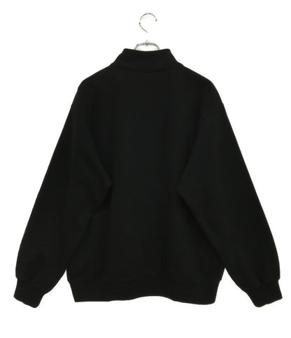 Supreme パーカー Crest Applique Half Zip Pullover "Navy" メンズ SIZE M シュプリーム