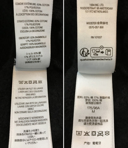 Supreme パーカー Crest Applique Half Zip Pullover "Navy" メンズ SIZE M シュプリーム