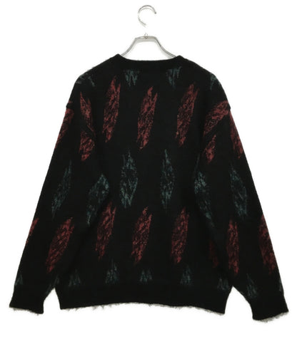 CALEE モヘアニット 総柄 メンズ SIZE L キャリー