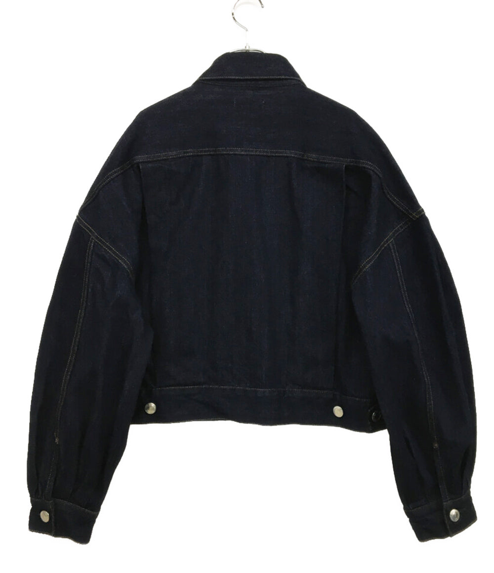 HYKE ブラックデニムジャケット サイズ2 HYKE バルーンデニムジャケット レディース SIZE 2 ハイク – Rehello