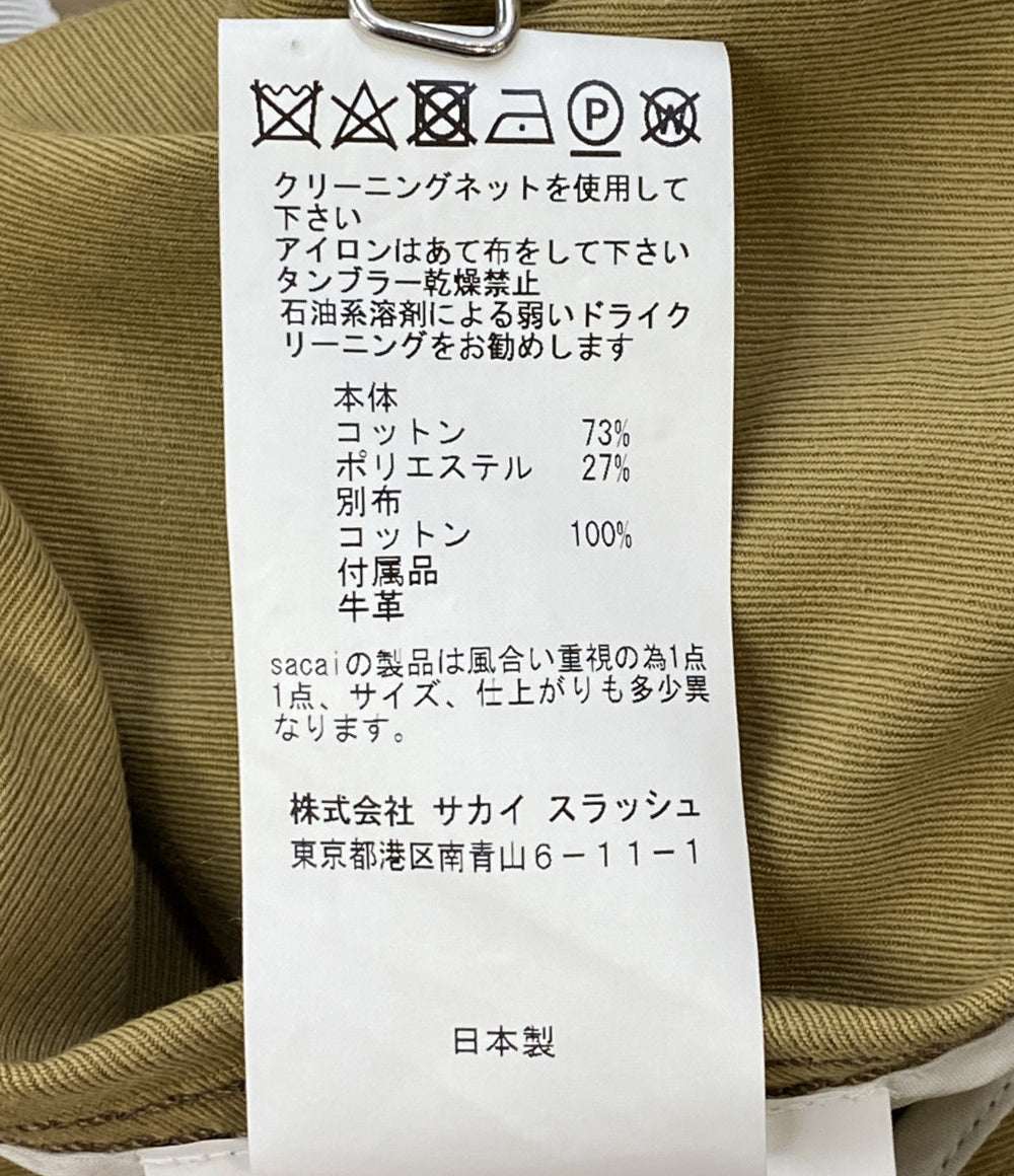 sacai ドッキングモッズコート 2017 レディース SIZE 2 サカイ