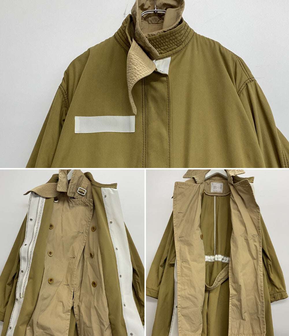 sacai ドッキングモッズコート 2017 レディース SIZE 2 サカイ