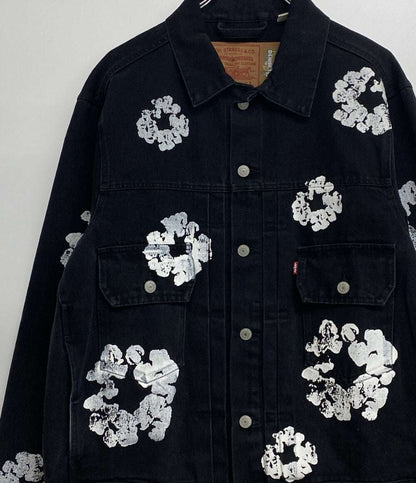 Levi’s × DENIM TEARS デニムティアーズ タイプ2 デニムジャケット メンズ SIZE L リーバイス