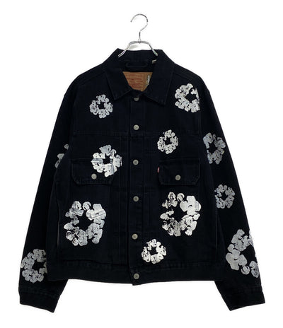 Levi’s × DENIM TEARS デニムティアーズ タイプ2 デニムジャケット メンズ SIZE L リーバイス