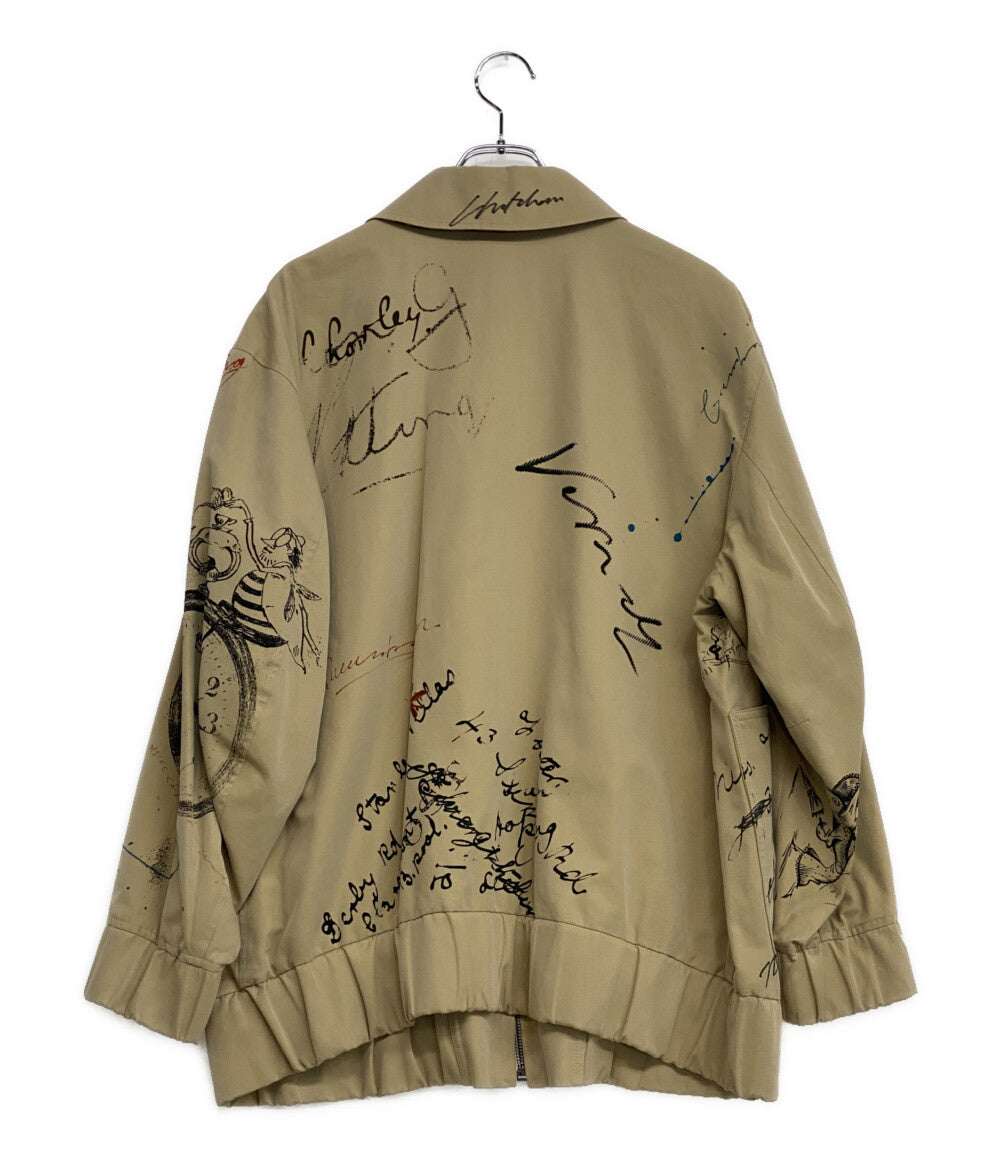 BURBERRY ジャケットコート ペイントデザイン メンズ SIZE 42 バーバリー