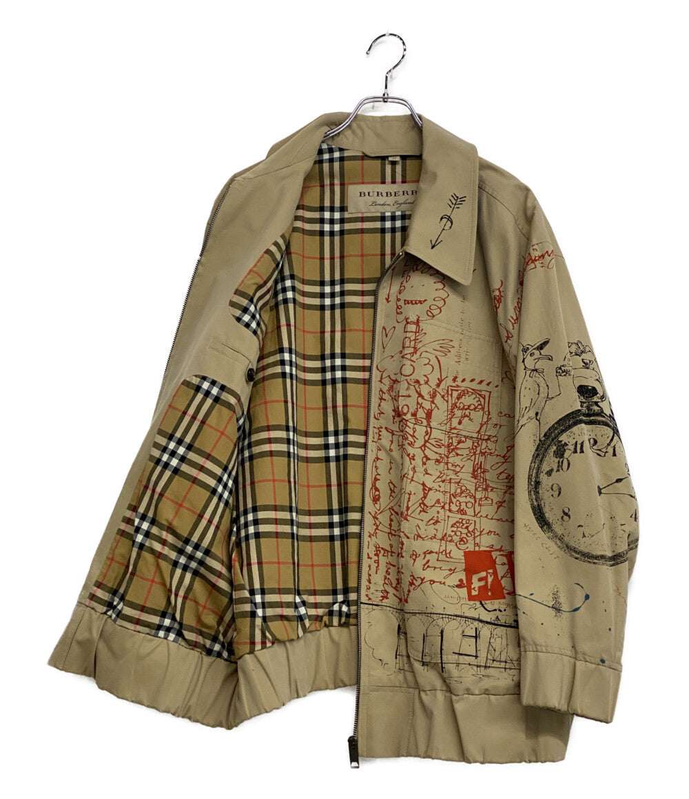 BURBERRY ジャケットコート ペイントデザイン メンズ SIZE 42 バーバリー