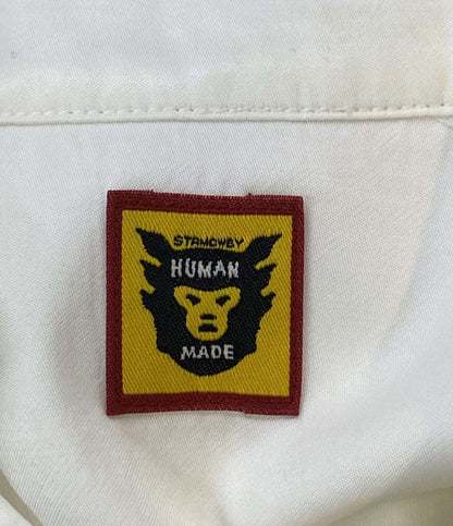 HUMAN MADE 半袖シャツ チャイナシャツ メンズ SIZE L ヒューマンメード