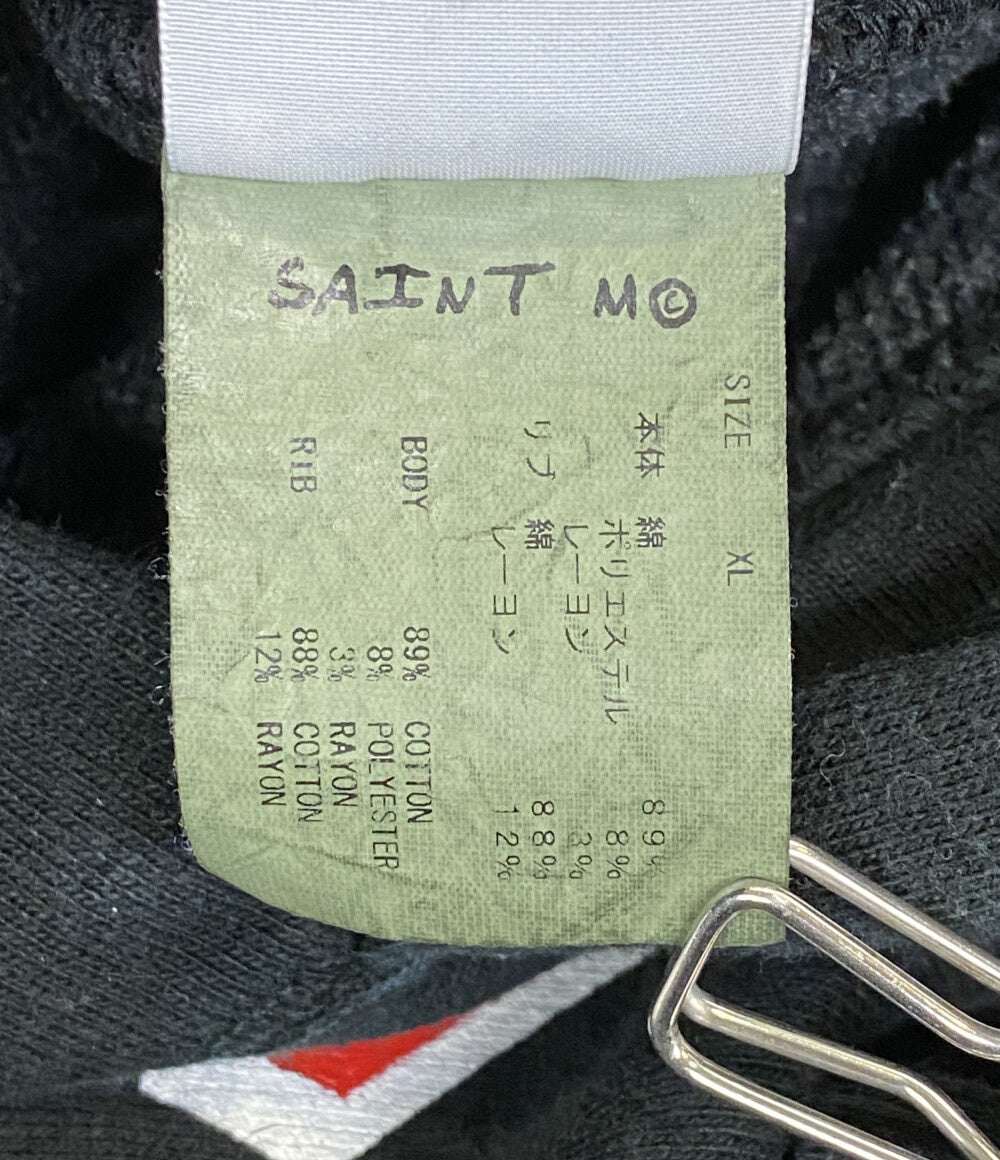 saint michael パーカー BLK メンズ SIZE XL セントマイケル