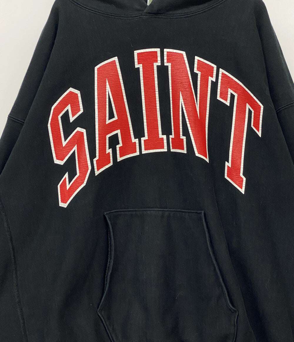 saint michael パーカー BLK メンズ SIZE XL セントマイケル