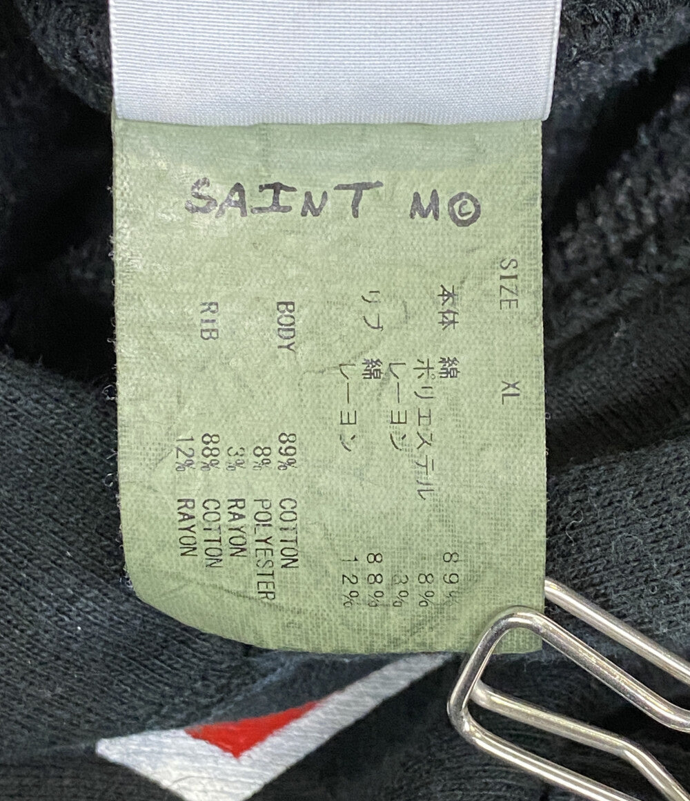 saint michael パーカー BLK メンズ SIZE XL セントマイケル