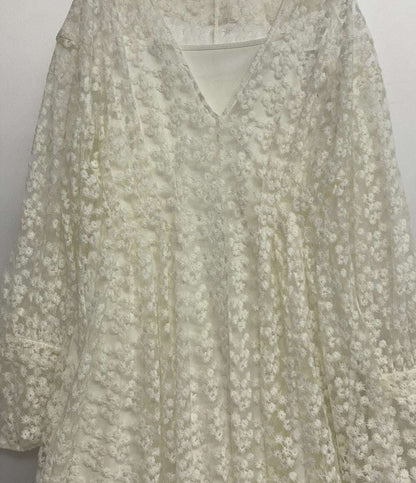 AMERI ワンピース VINTAGE LIKE SHEER FLOWER DRESS レディース SIZE M アメリ