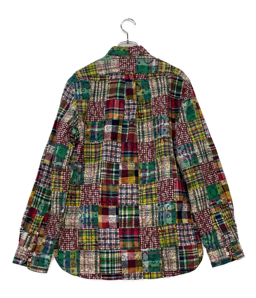 POLO RALPH LAUREN 長袖シャツ Patchwork Oxford Shirt メンズ SIZE M ポロ・ラルフローレン