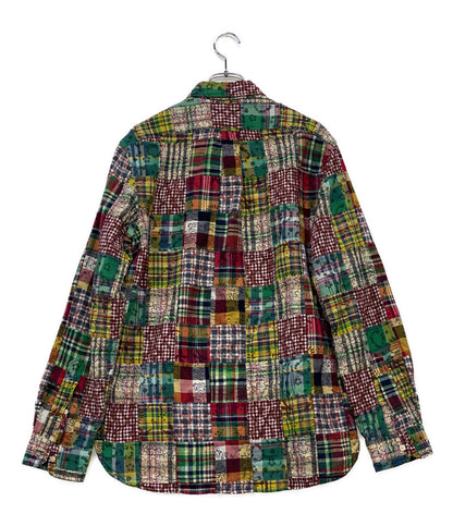 POLO RALPH LAUREN 長袖シャツ Patchwork Oxford Shirt メンズ SIZE M ポロ・ラルフローレン