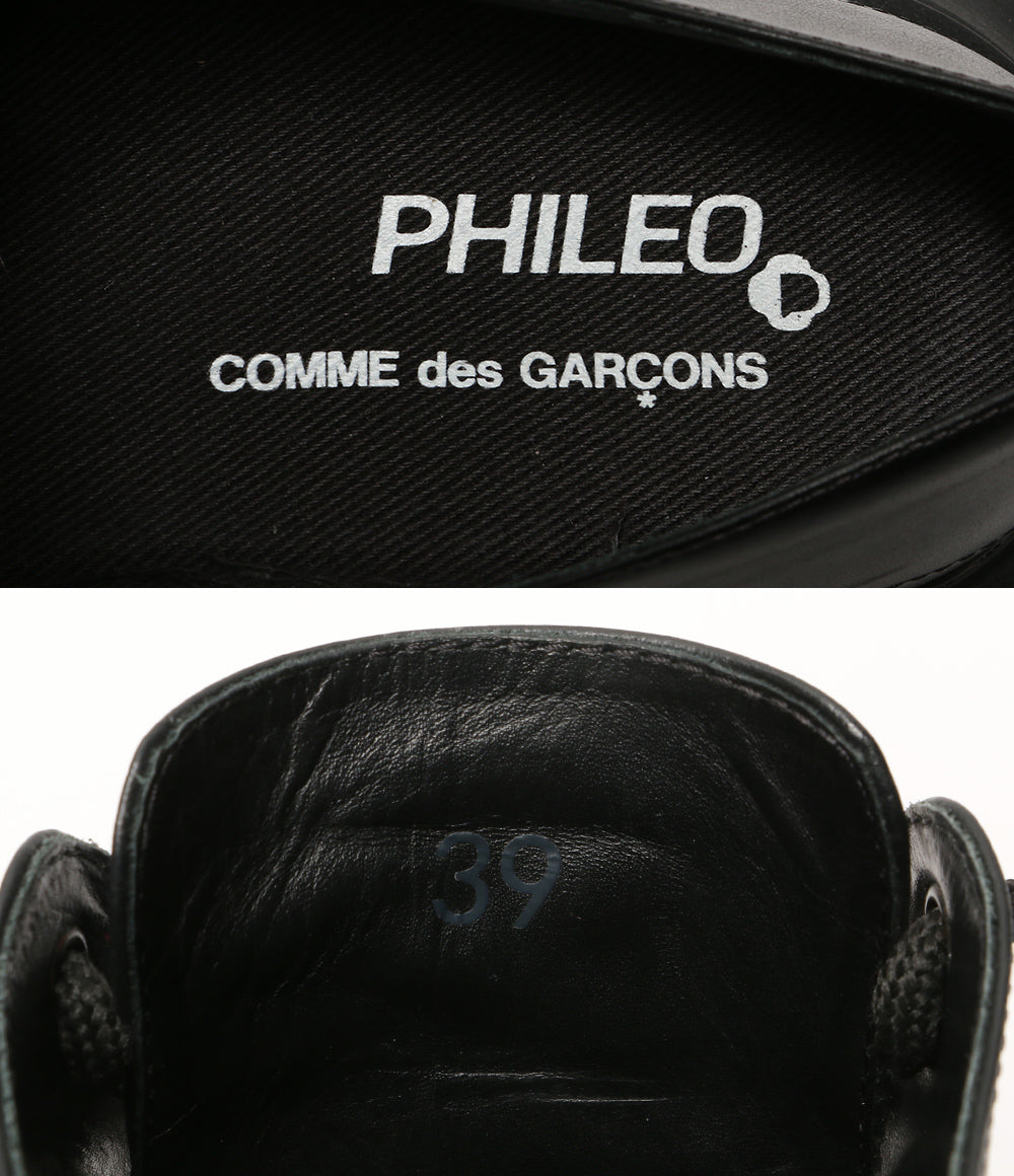 COMME des GARCONS × PHILEO フィレオ ダービーシューズ メンズ SIZE 39 コムデギャルソン