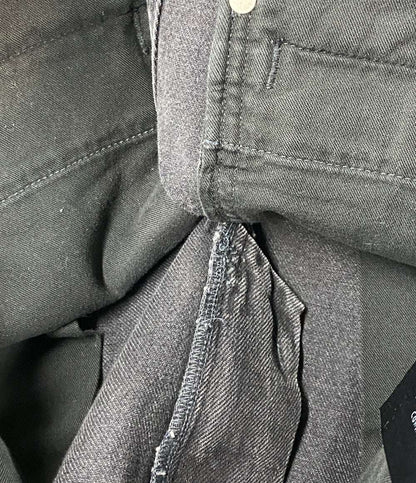 Omar Afridi オマールアフリディ デニムパンツ RIVETED WIDE CROPPED DENIM TROUSERS メンズ SIZE 46