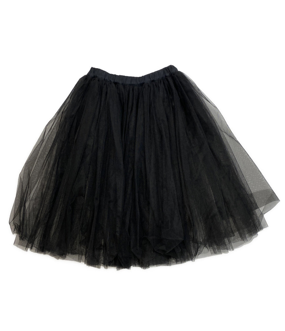 BLACK COMME des GARCONS チュールスカート Volume Tulle Skirt 23SS 1K-S001 レディース SIZE S ブラックコムデギャルソン