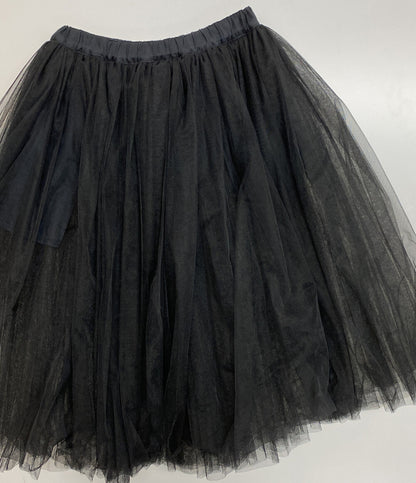 BLACK COMME des GARCONS チュールスカート Volume Tulle Skirt 23SS 1K-S001 レディース SIZE S ブラックコムデギャルソン
