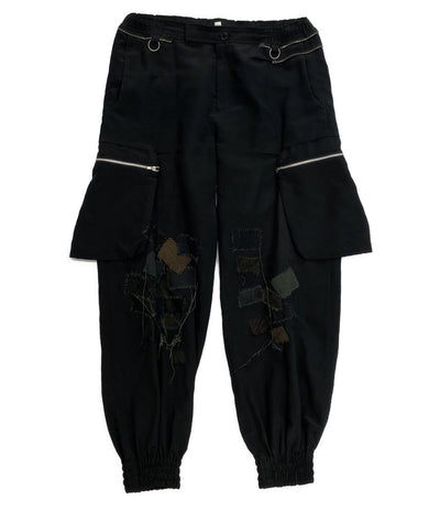 UNDERCOVER カーゴパンツ SCAB期 ブラック パッチワーク メンズ SIZE M アンダーカバー