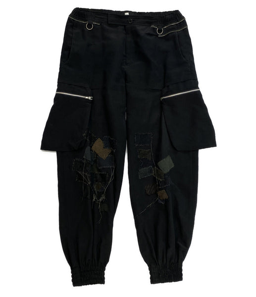 UNDERCOVER カーゴパンツ SCAB期 ブラック パッチワーク メンズ SIZE M