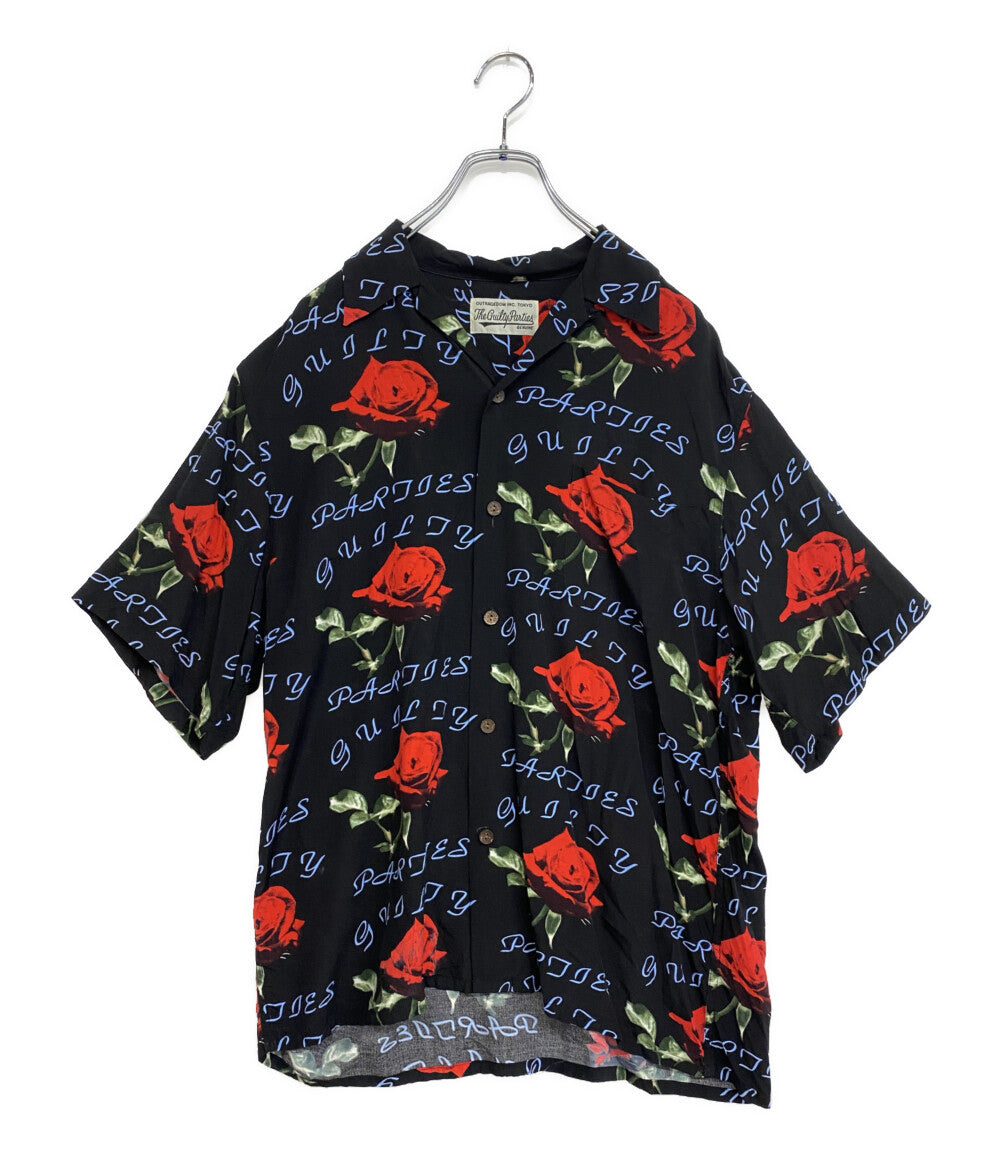 WACKO MARIA 半袖シャツ 22SS GUILTYPARTIES PARADISE HAWAIIAN TEE メンズ SIZE M ワコマリア