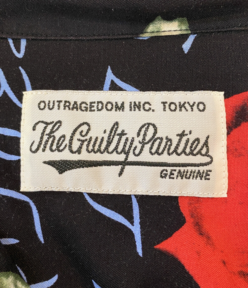 WACKO MARIA 半袖シャツ 22SS GUILTYPARTIES PARADISE HAWAIIAN TEE メンズ SIZE M ワコマリア