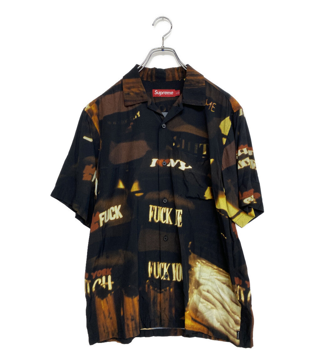 Supreme 半袖シャツ 総柄 Canal St. S S Shirt 2024AW メンズ SIZE S シュプリーム