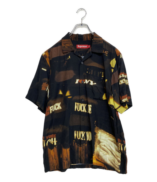 Supreme 半袖シャツ 総柄 Canal St. S S Shirt 2024AW メンズ SIZE S シュプリーム