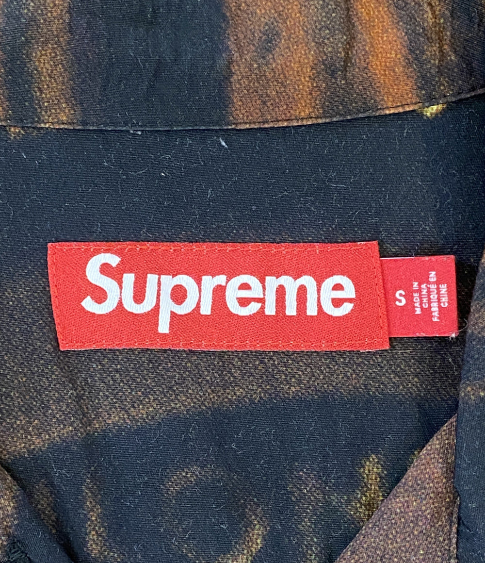 Supreme 半袖シャツ 総柄 Canal St. S S Shirt 2024AW メンズ SIZE S シュプリーム