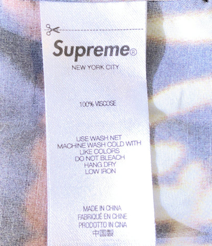 Supreme 半袖シャツ 総柄 Canal St. S S Shirt 2024AW メンズ SIZE S シュプリーム