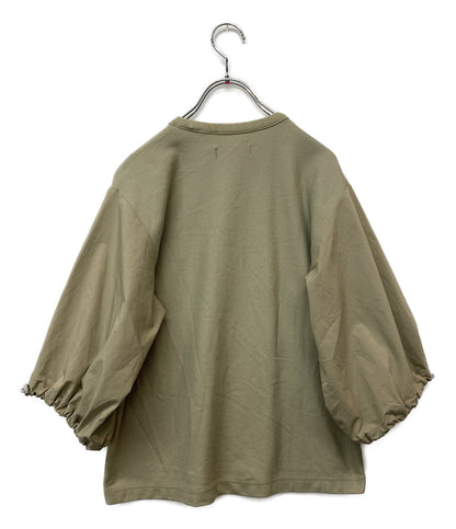 FRED PERRY 半袖Ｔシャツ Gathered Sleeve Pique T-Shirt G7133 レディース SIZE UK10 フレッドペリー